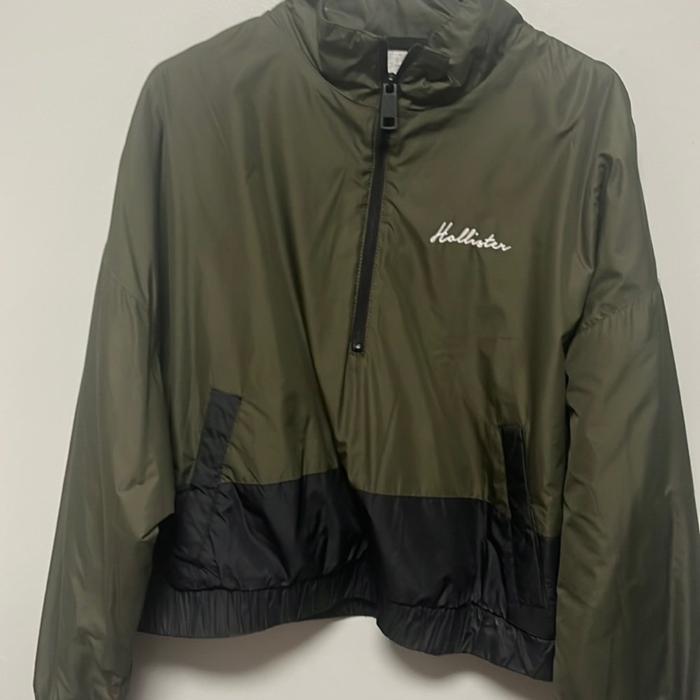 Woman’s XL Hollister quarter zip jacket